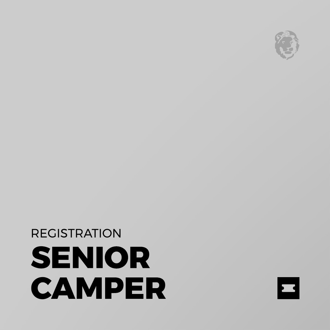 Senior Camper Registration